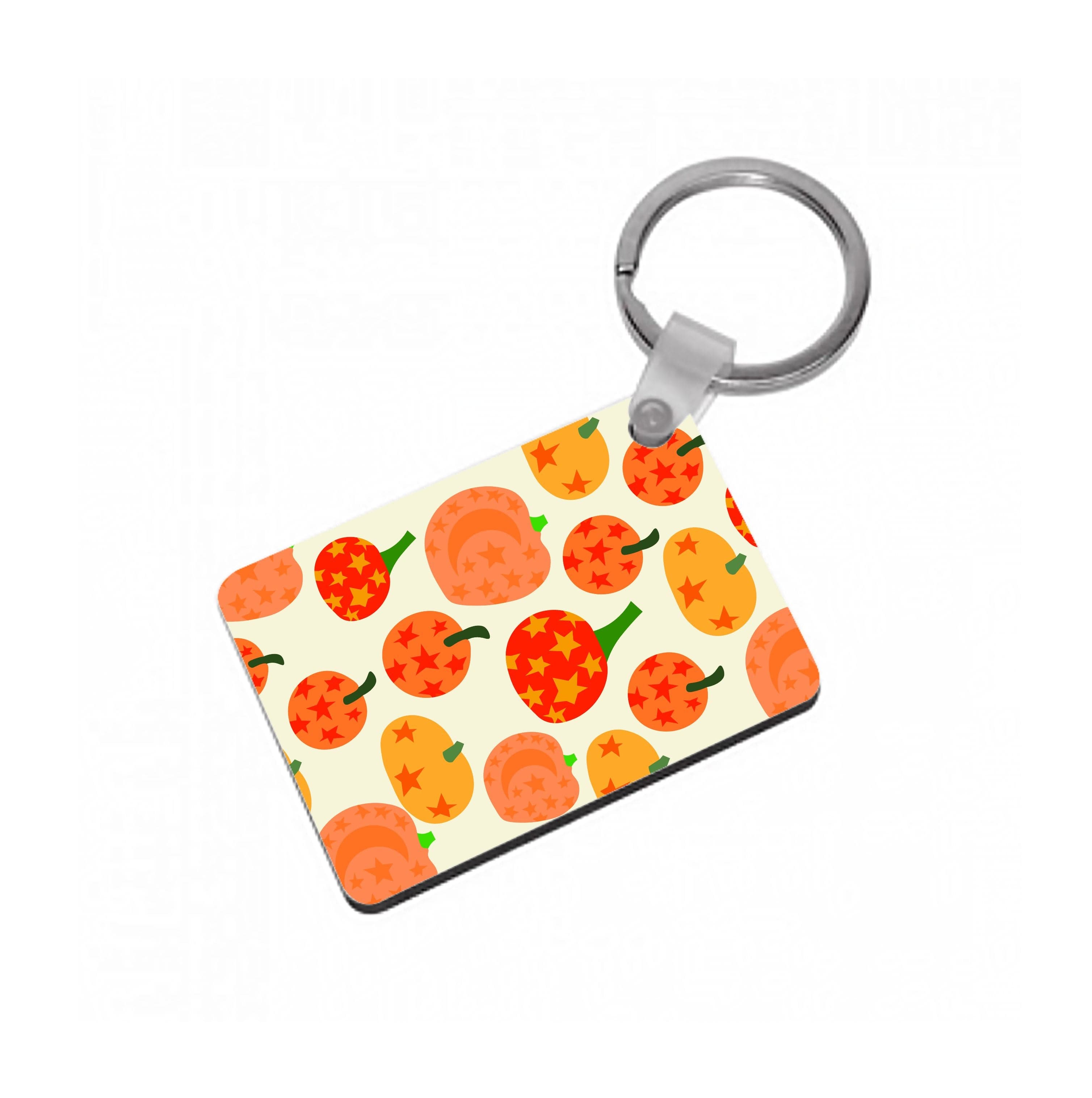 Halloween Pattern 14 Keyring