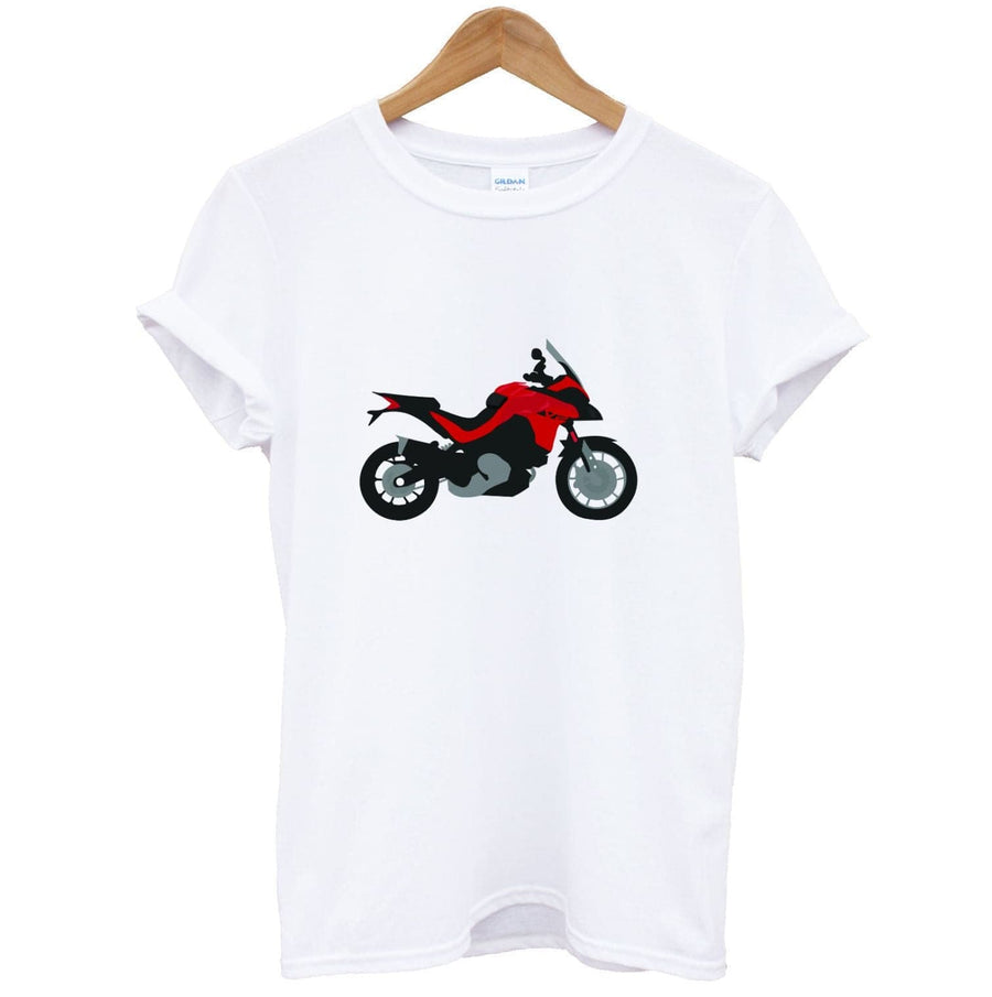 Red Motorbike - Moto GP T-Shirt