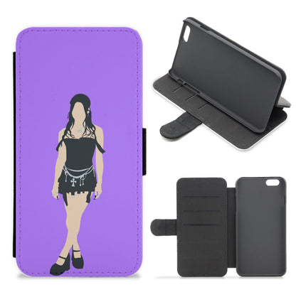 Little Black Dress - Nessat Flip / Wallet Phone Case