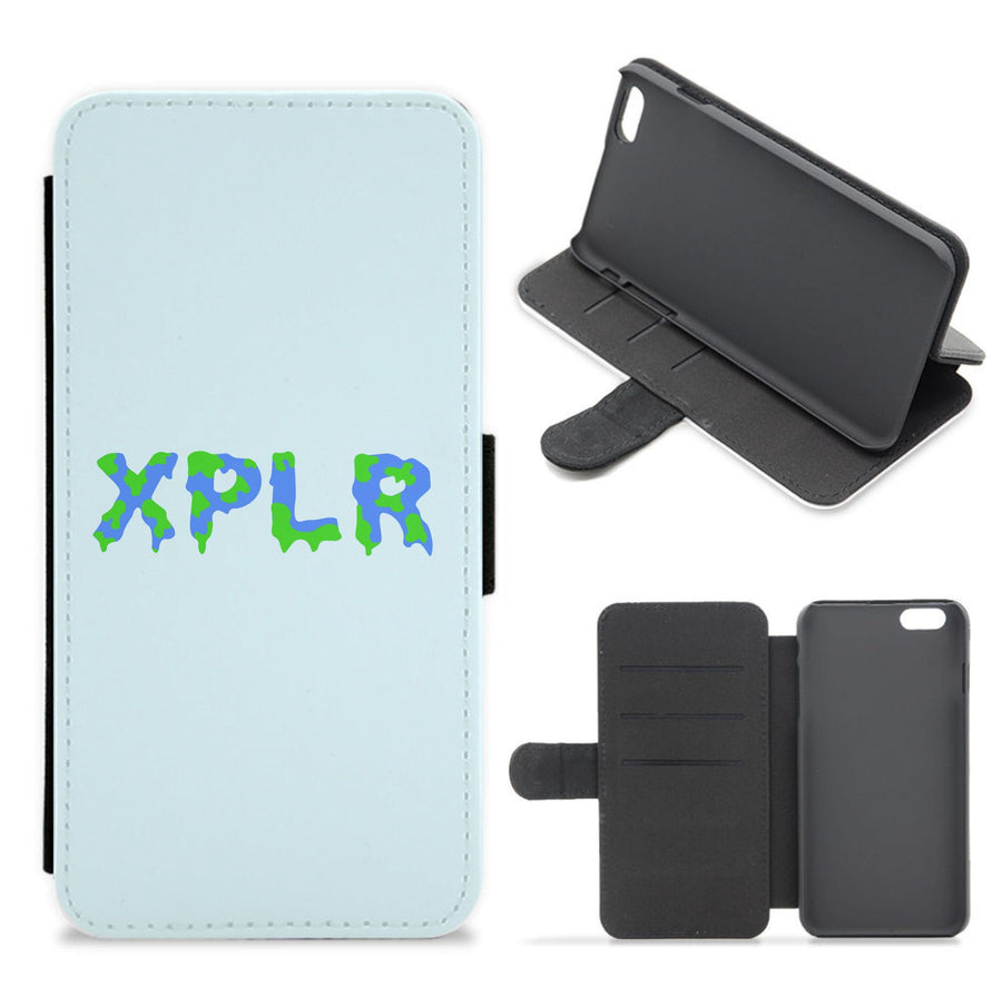 XPLR - Sam And Colby Flip / Wallet Phone Case