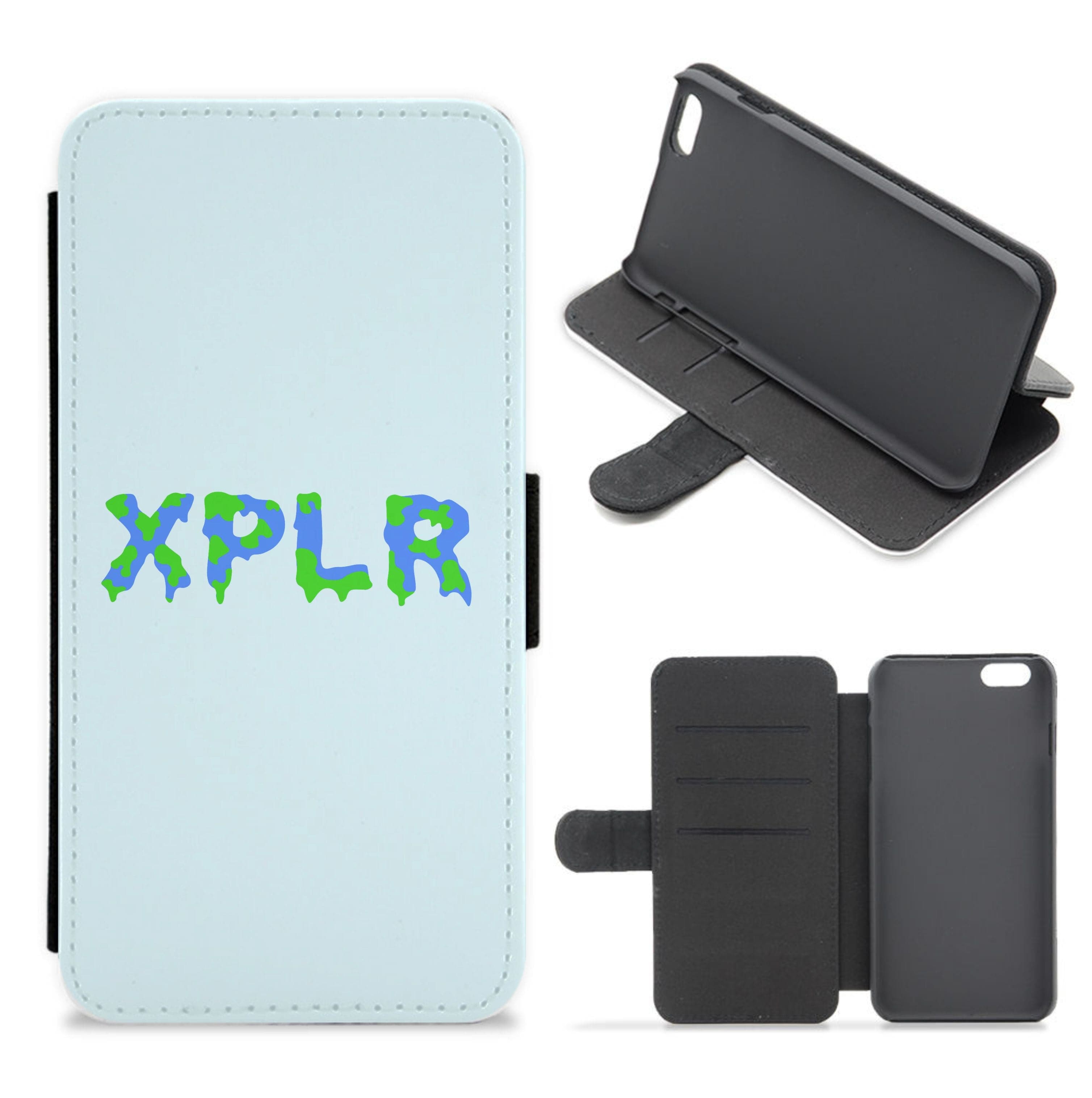 XPLR - S & C Flip / Wallet Phone Case