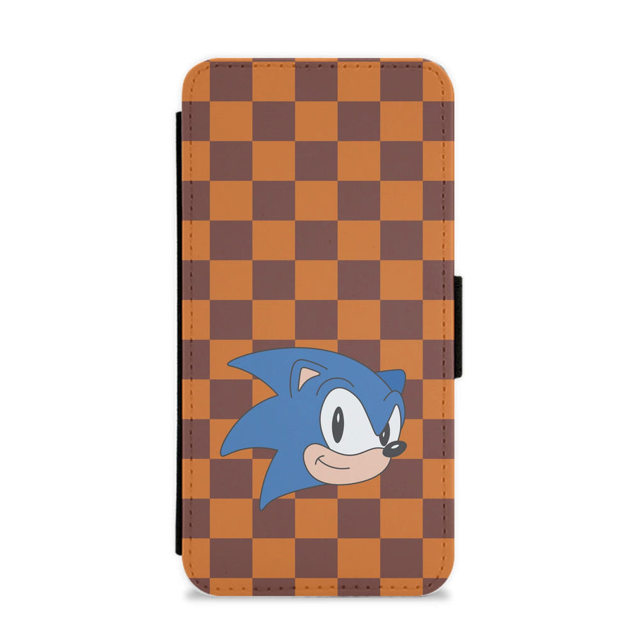 Checkered Sonic - Sonic Flip / Wallet Phone Case
