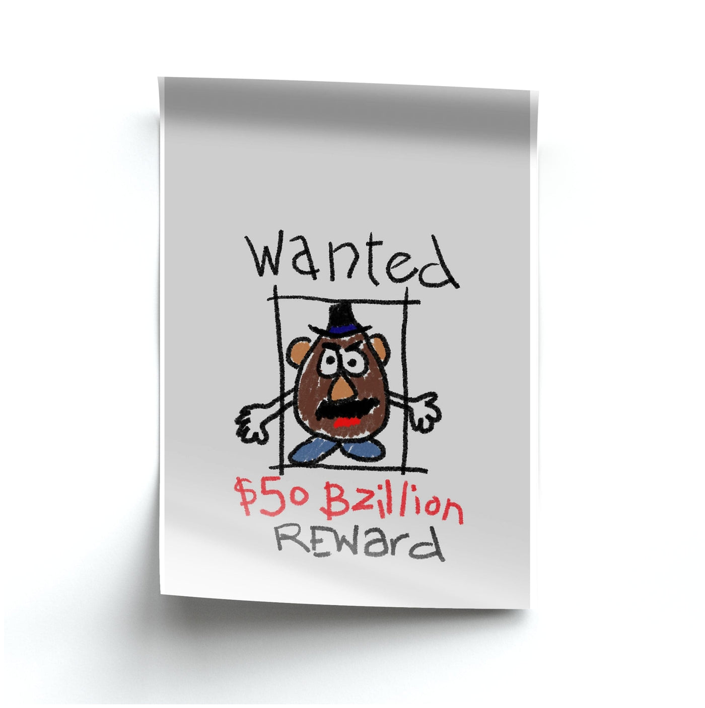 Mr Potato Head - Wanted Toy Story Poster