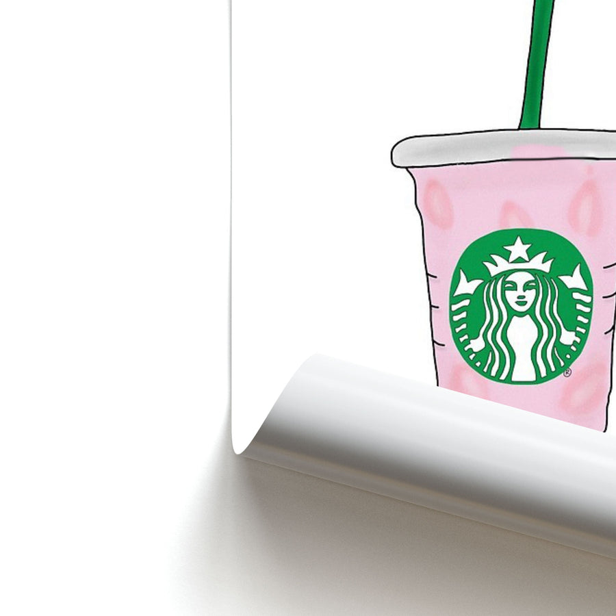 Starbuck Pinkity Drinkity - James Charles Poster