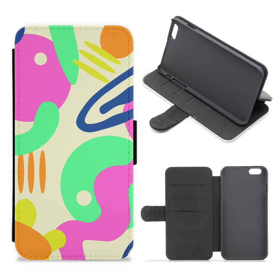 Abstract Pattern 1 Flip / Wallet Phone Case