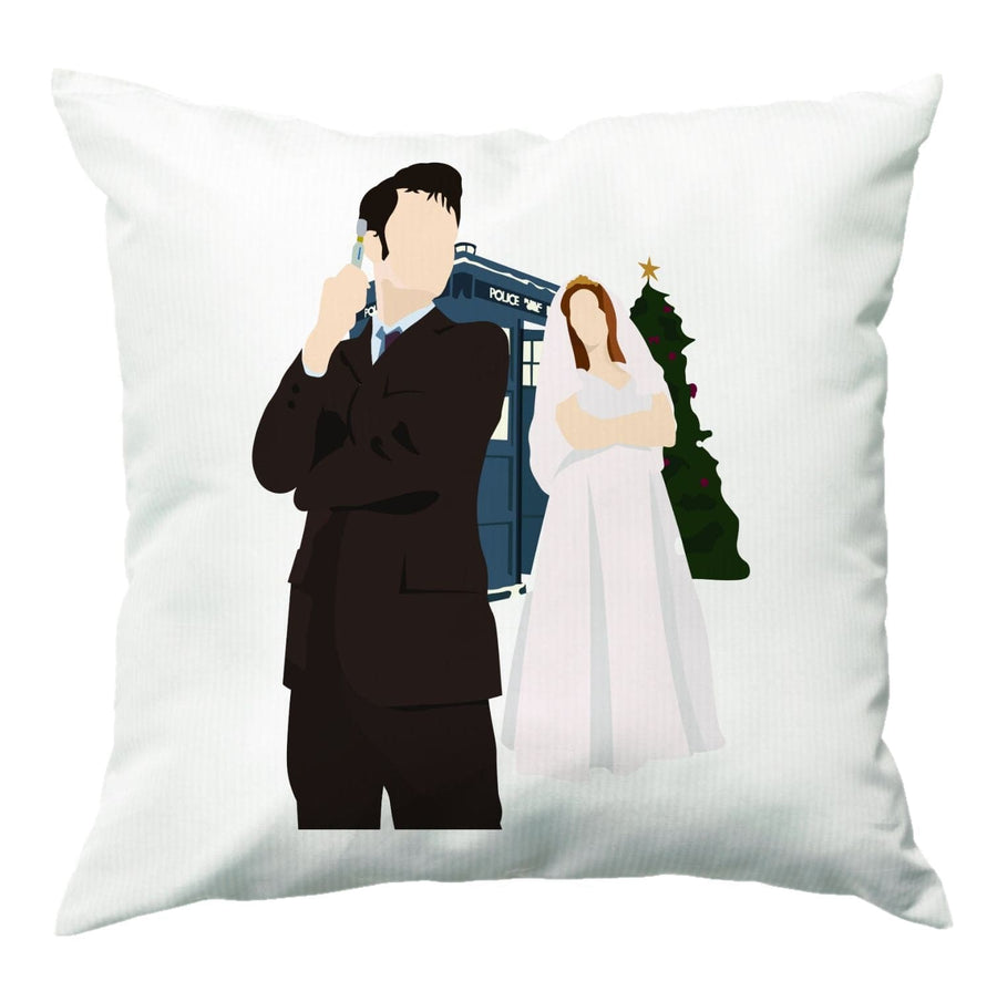 Donna And The Doctor - Doctor Who Cushion