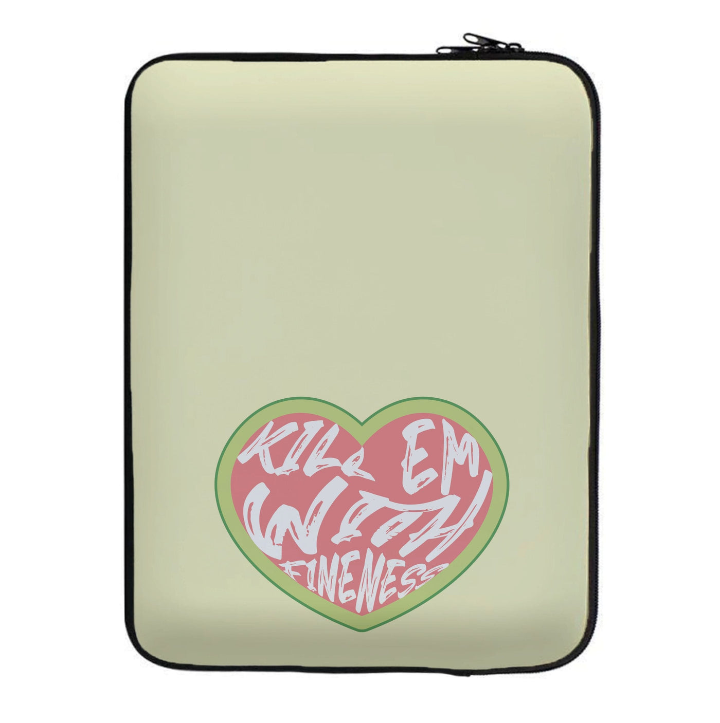 Kill Em With Kindness - Summer Quotes Laptop Sleeve