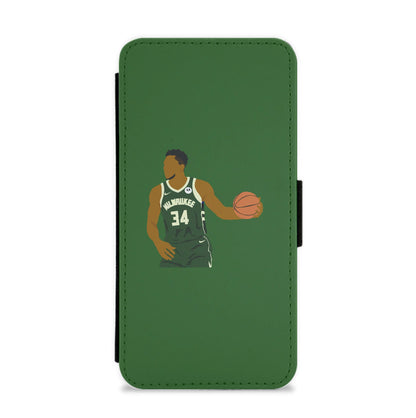 Giannis - Basketball Flip / Wallet Phone Case