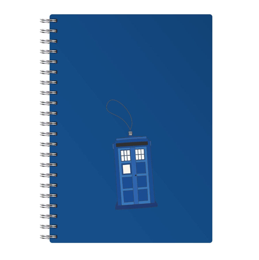 Tardis Ornement - Doctor Who Notebook