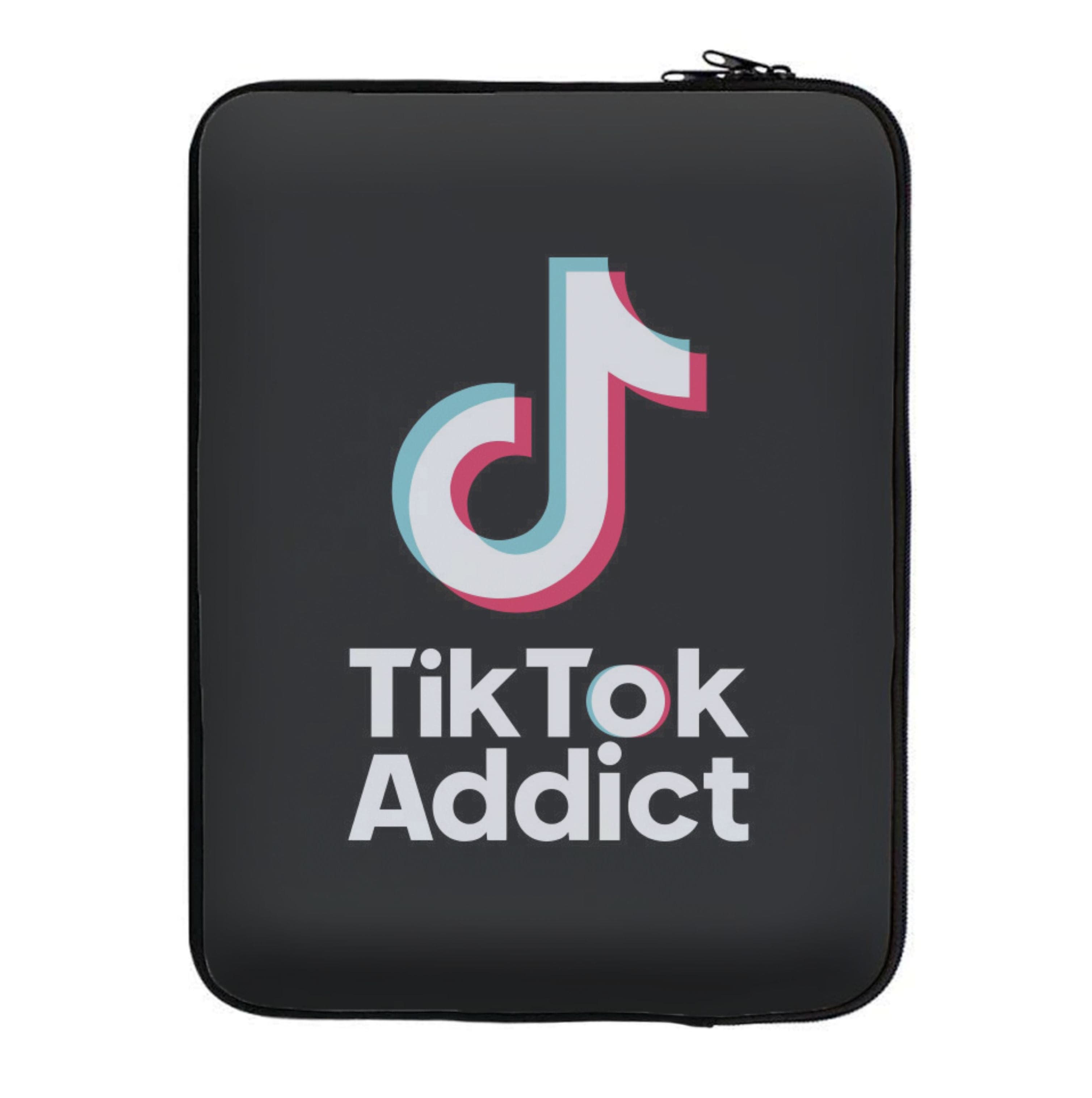 TikTok Addict Laptop Sleeve