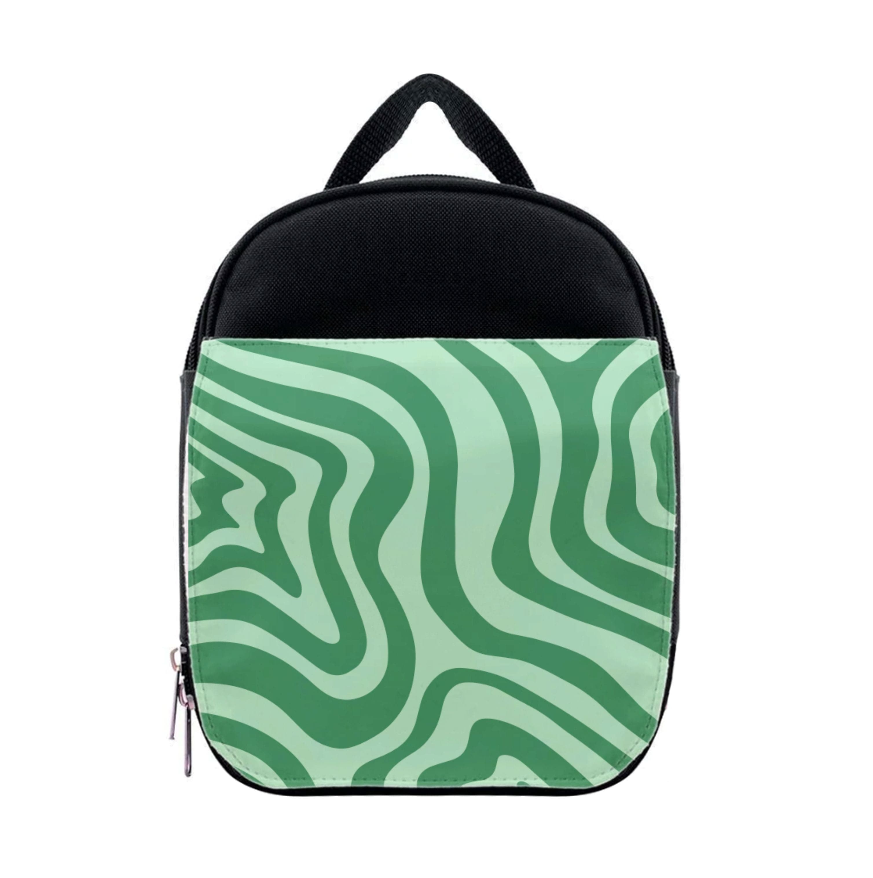 Green Abstract Halloween  Lunchbox