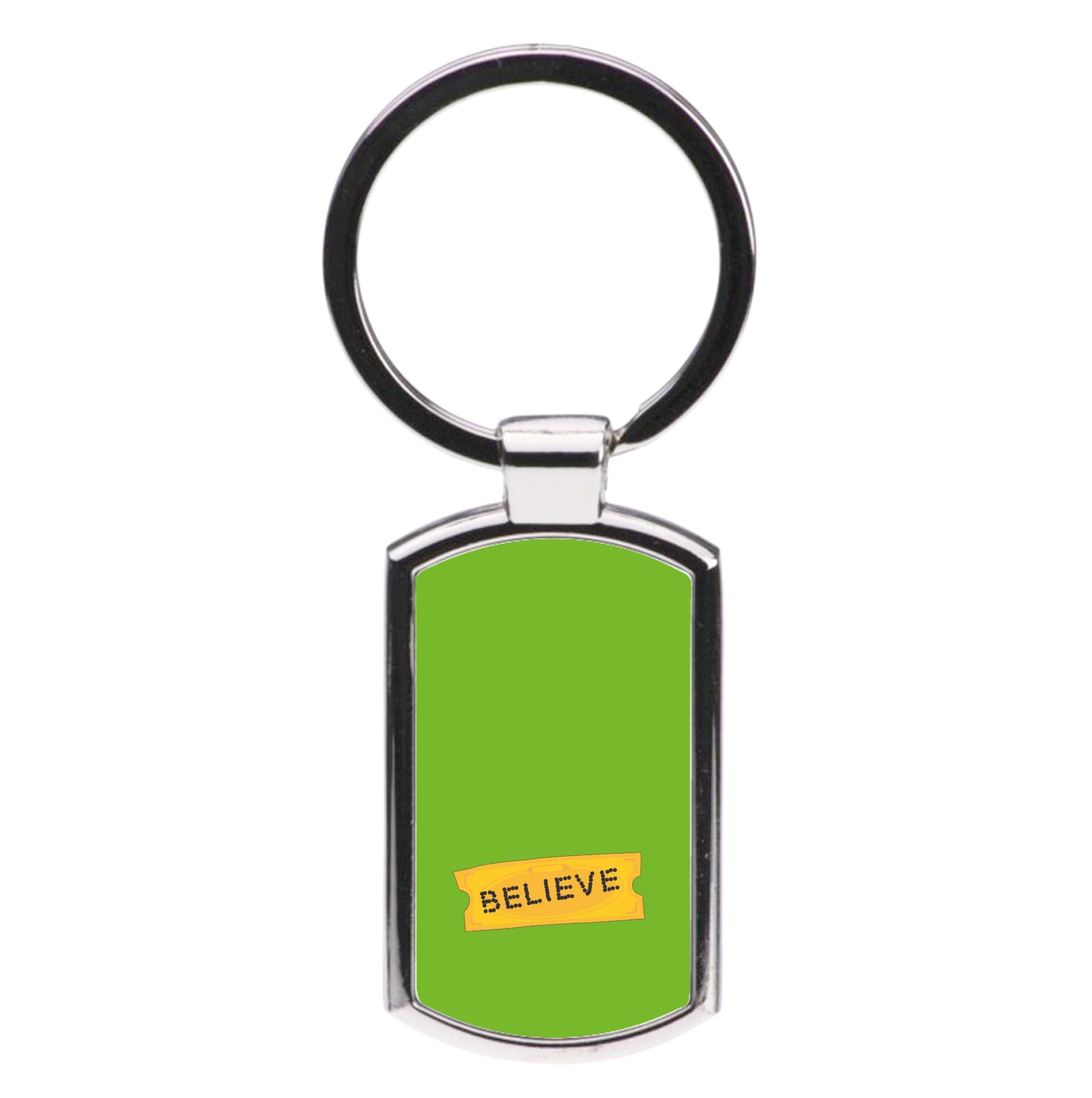 Believe - Polar Christmas Luxury Keyring