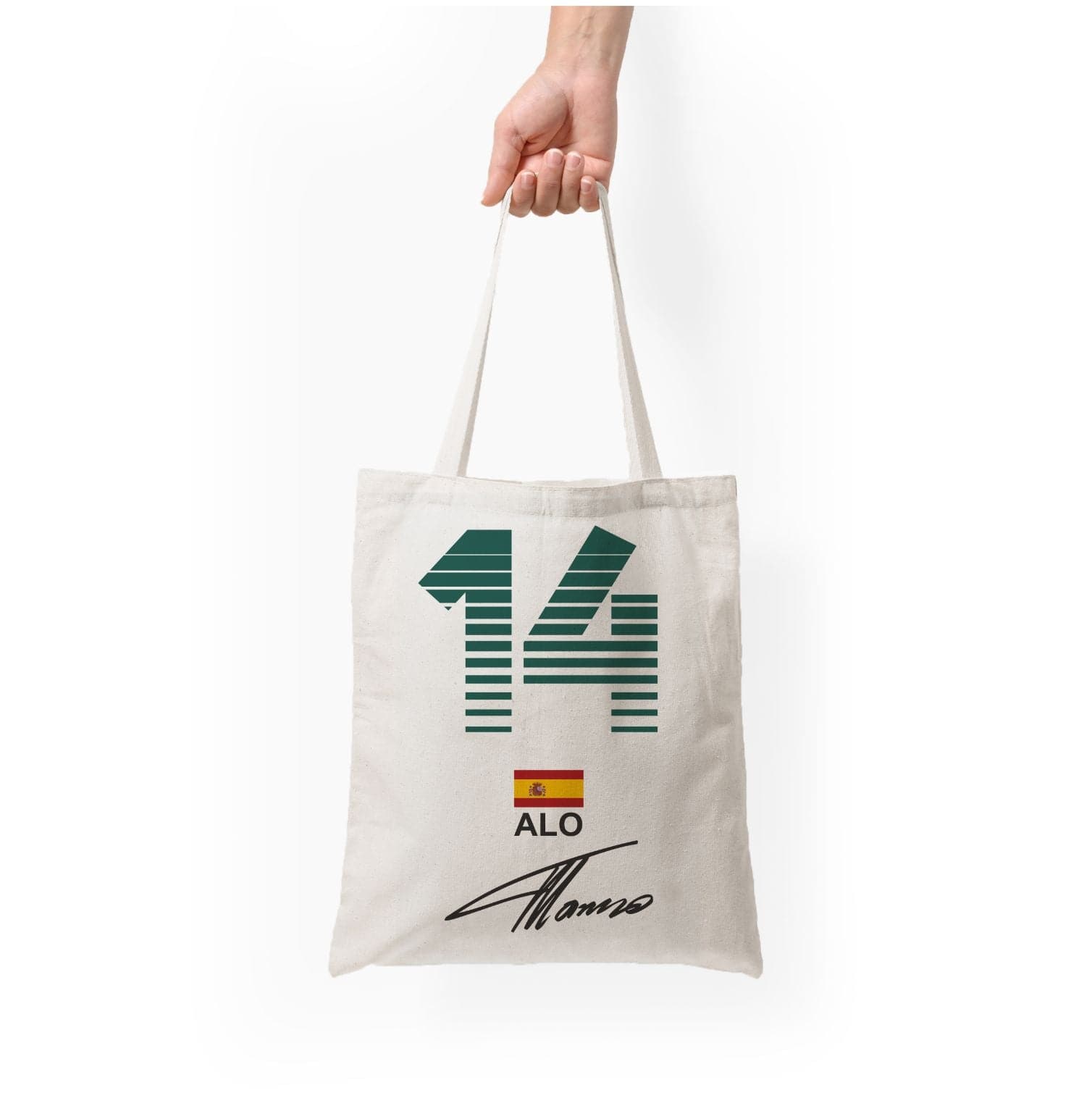 Alonso - F1 Tote Bag