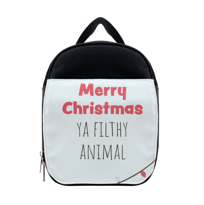 Merry Christmas Ya Filthy Animal Lunchbox