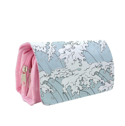 Japanese Waves Pencil Case