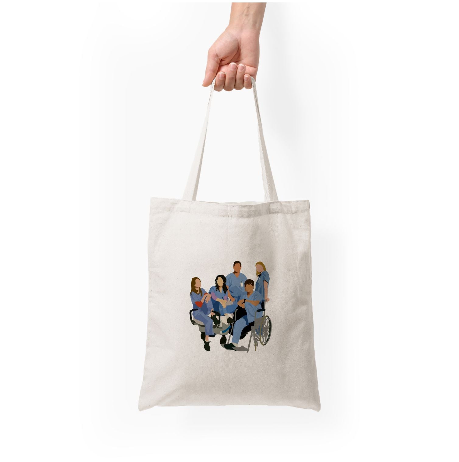 Greys Cast Tote Bag