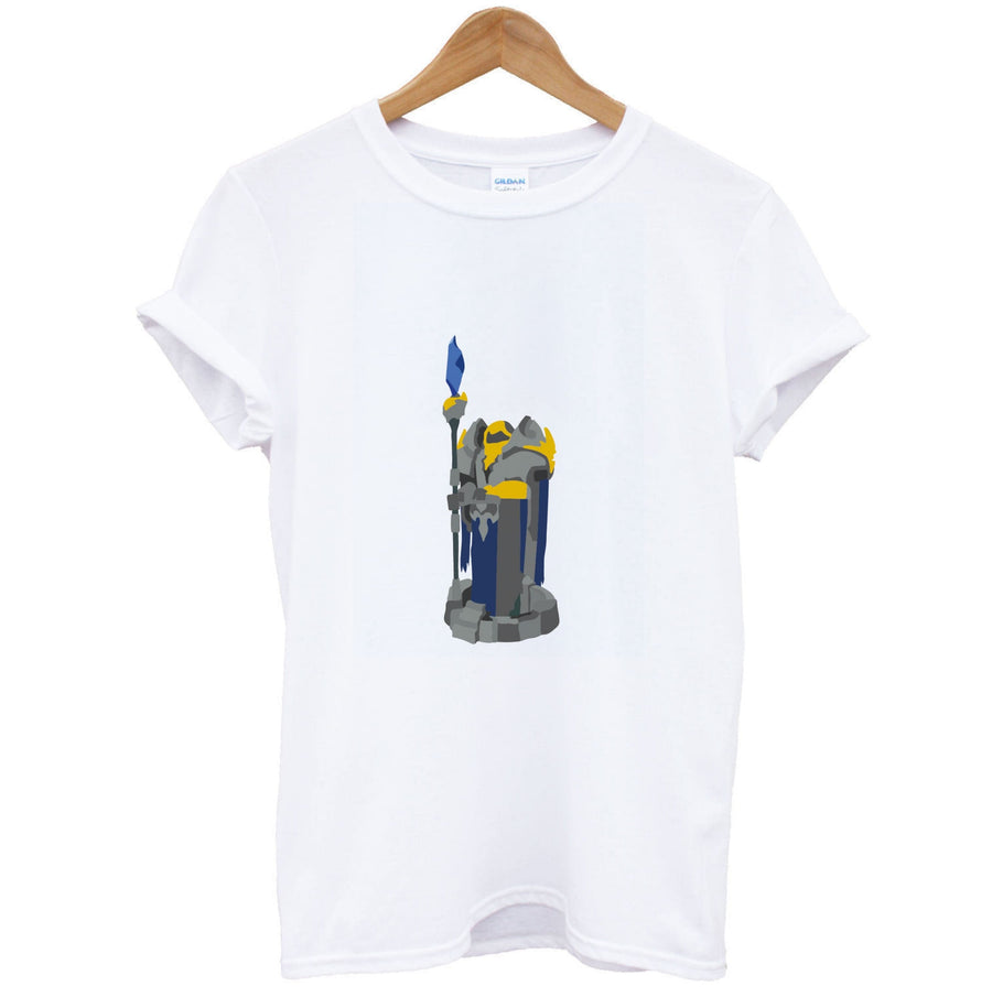 Turret Blue - League Of Legends T-Shirt