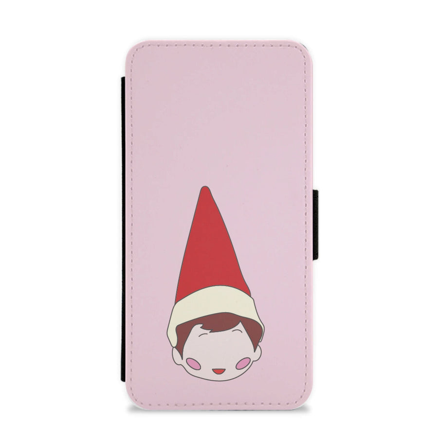 Elf Rosy Cheeks - Christmas Flip / Wallet Phone Case