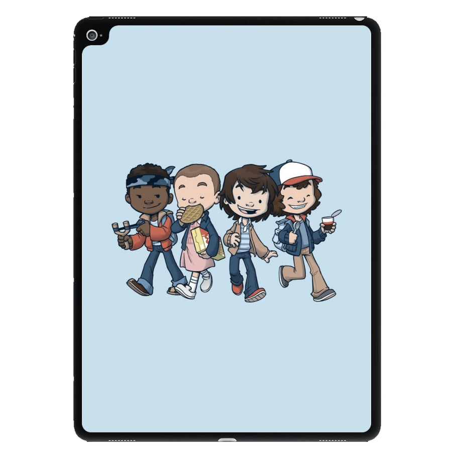 Cartoon Gang - Stranger Things iPad Case