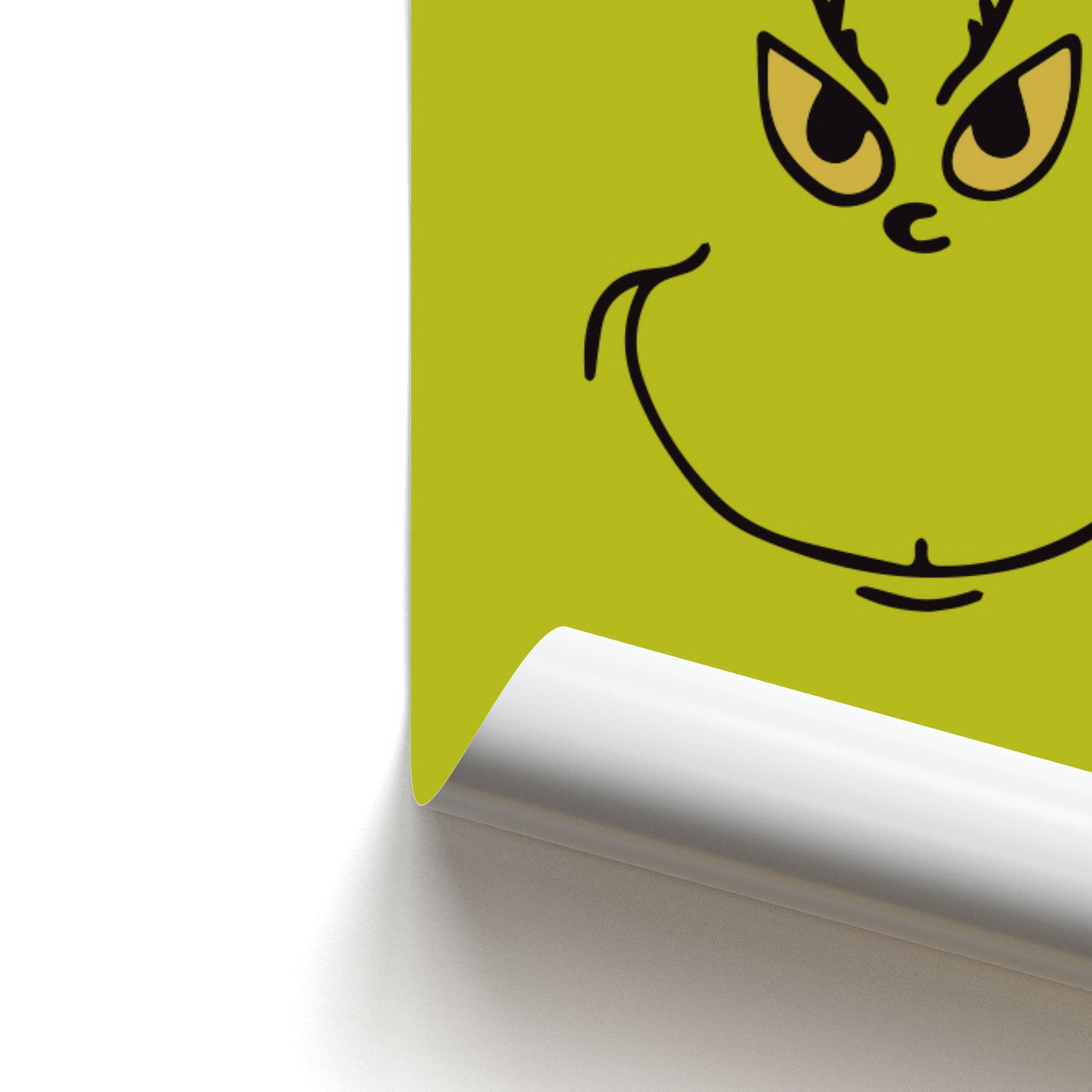 Grinch Smile Poster