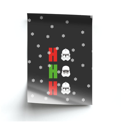 Ho Ho Ho Troopers Poster