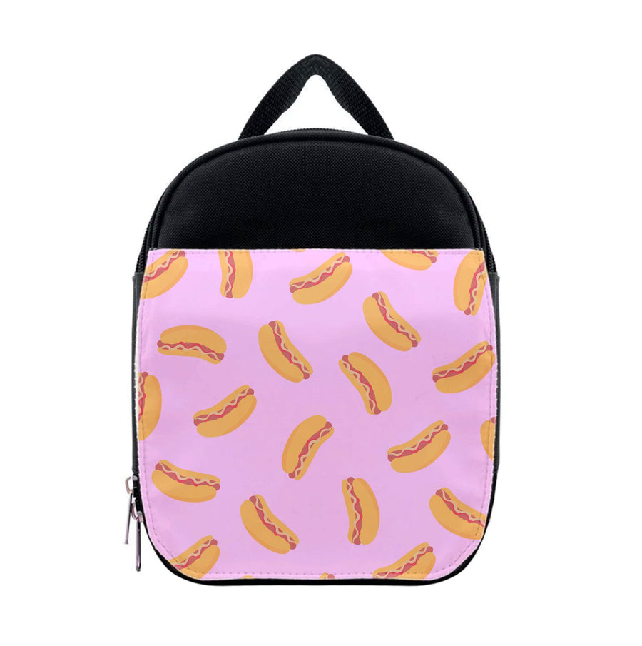 Hot Dogs - Fast Food Patterns Lunchbox