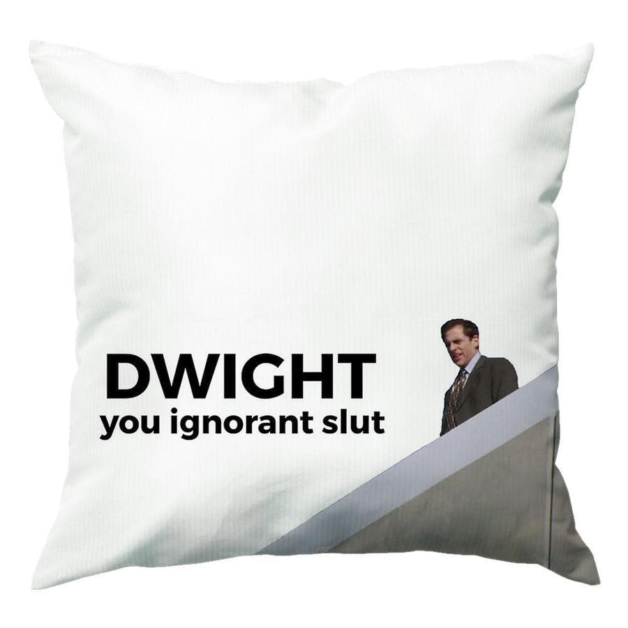 dwight, you ignorant slut  Cushion
