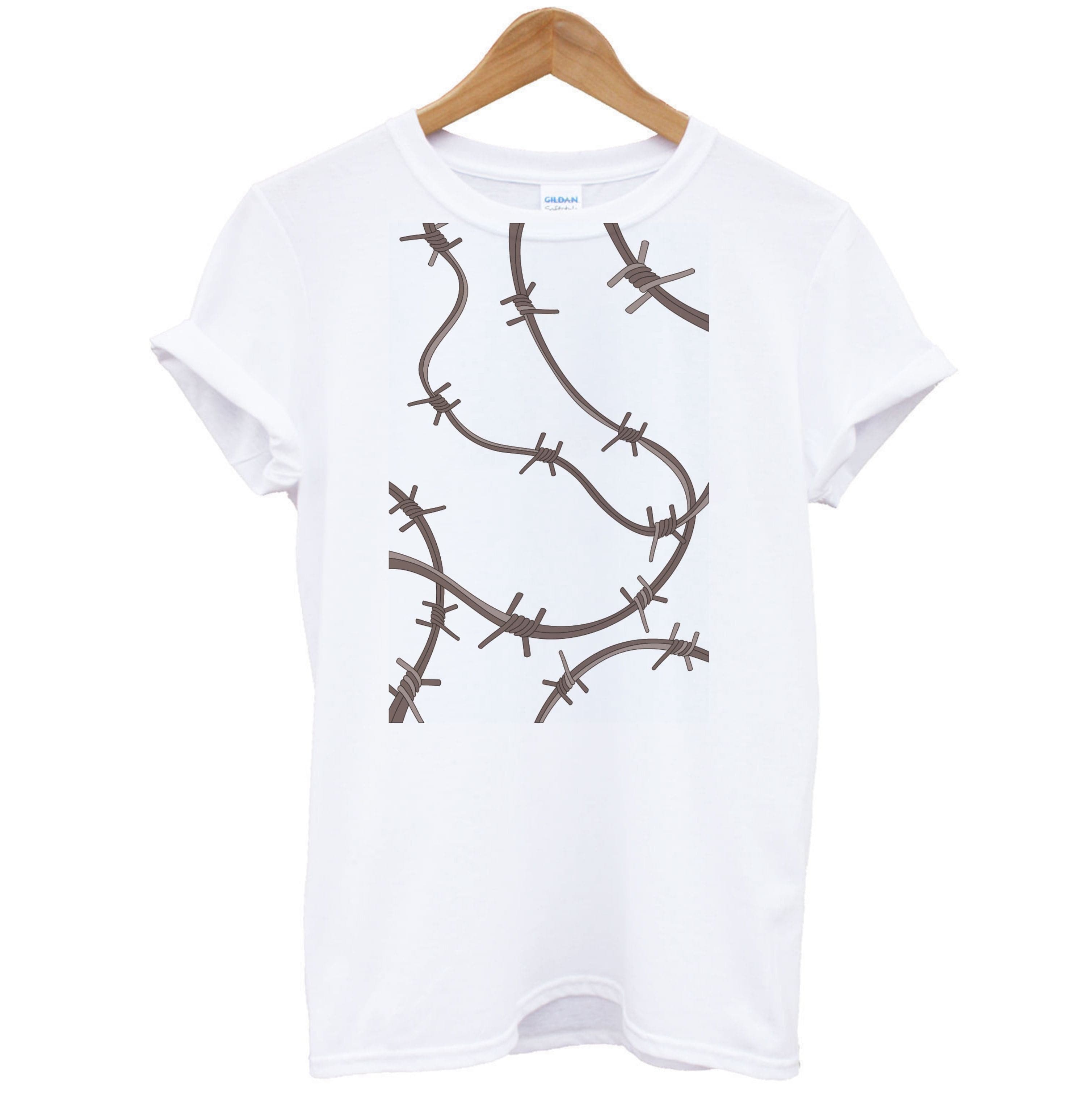 Barbed Wire - Post T-Shirt