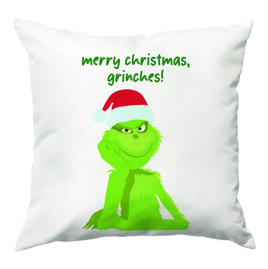 Merry Christmas, Grinches - Christmas Cushion