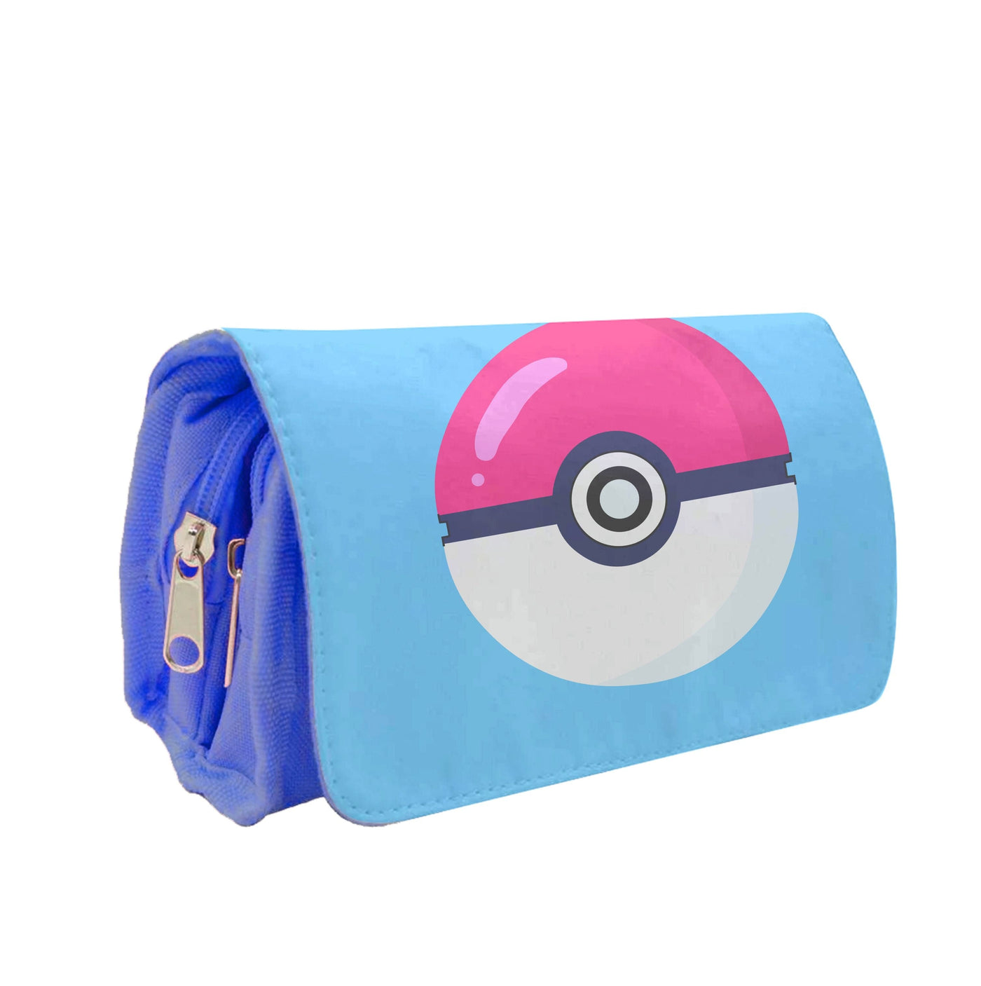 Pokemon ball - blue Pencil Case