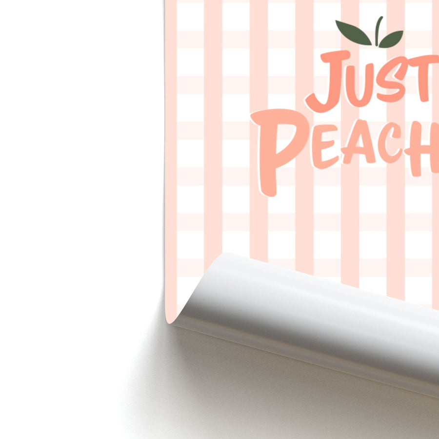 Just Peachy - Hot Girl Summer Poster