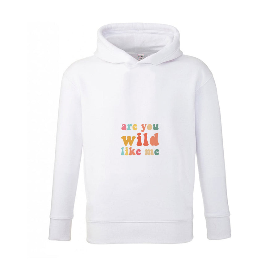 Are You Wild - Wolf Alice Kids Hoodie