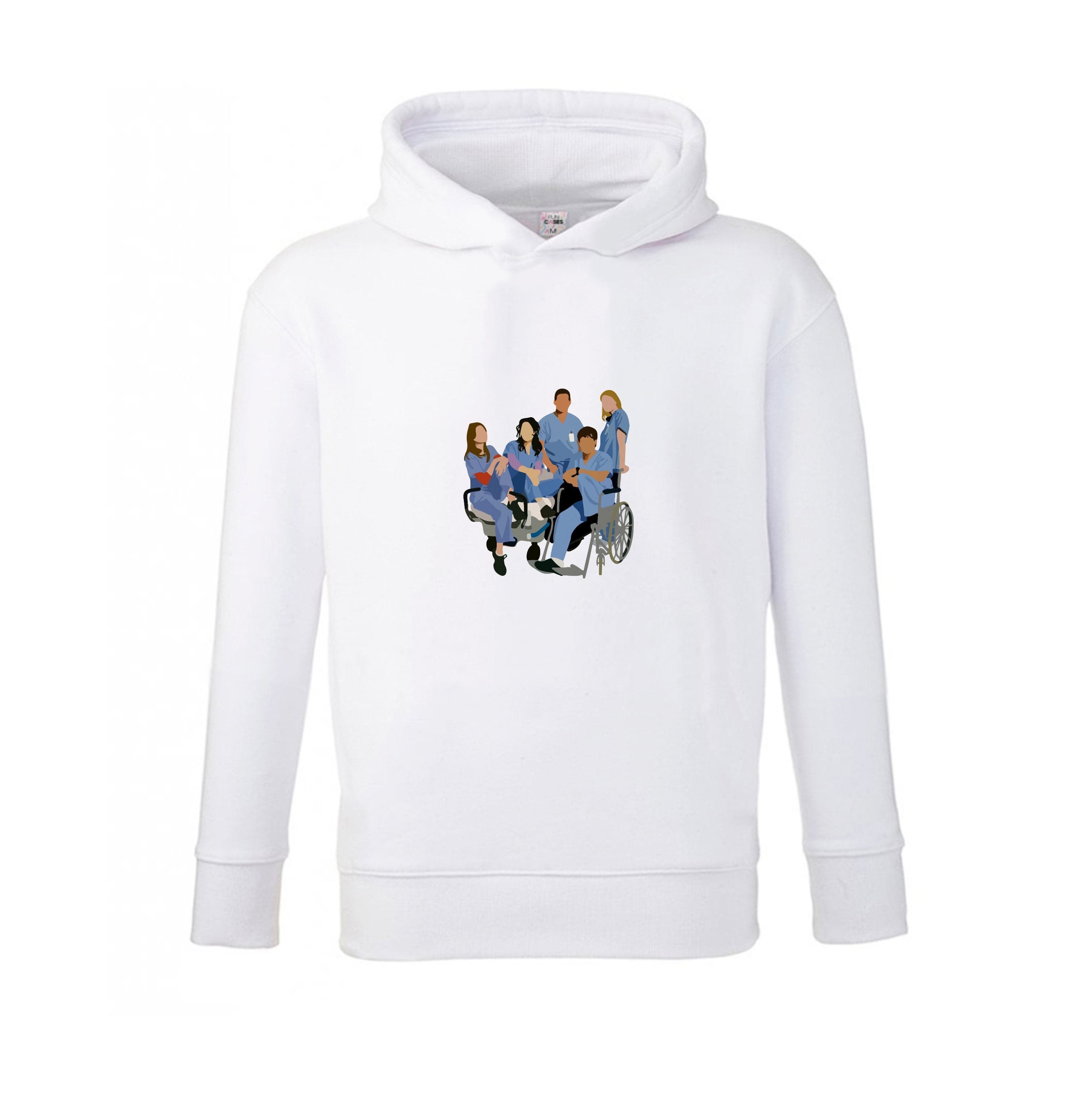 Greys Cast Kids Hoodie