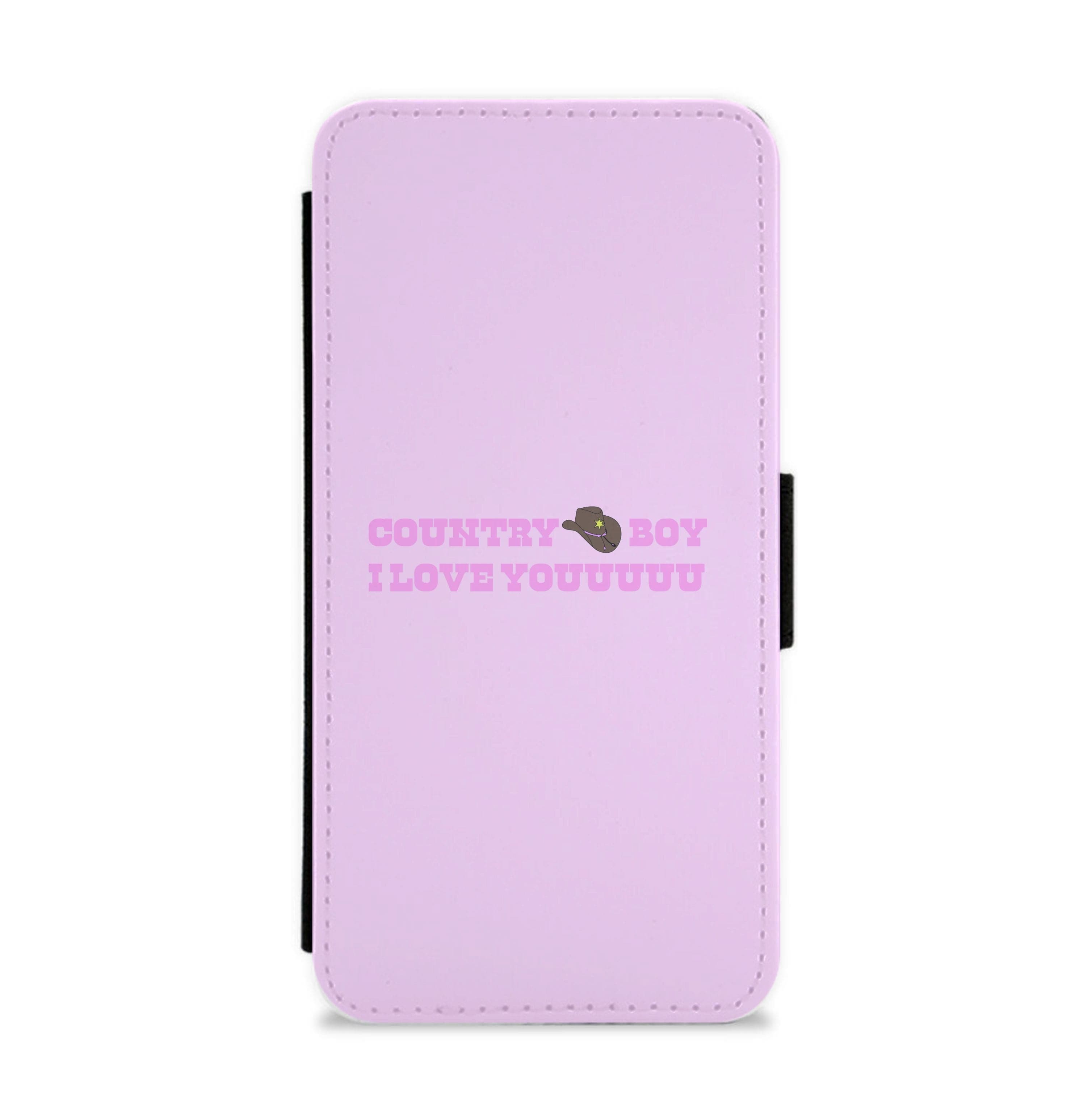 Country Boy I Love You - Memes Flip / Wallet Phone Case