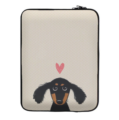 Dachshund Puppy Love Laptop Sleeve