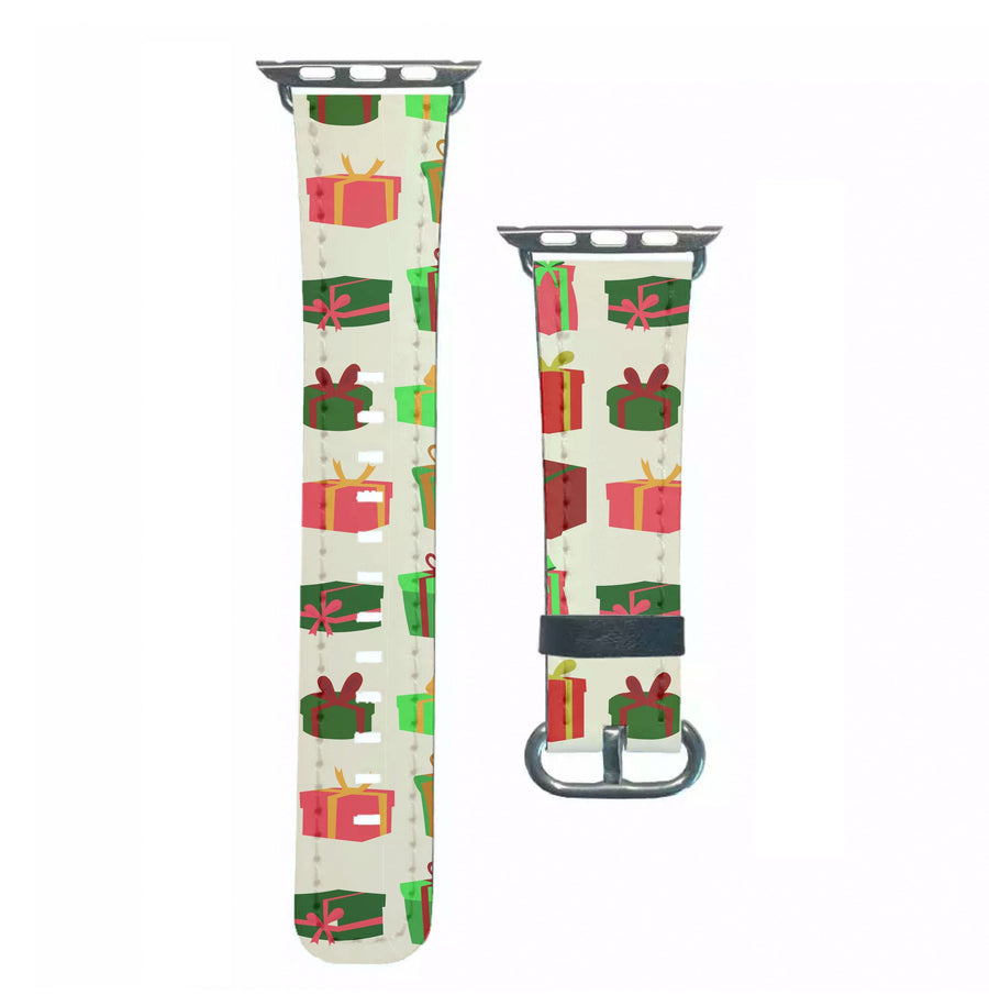 Presents - Christmas Patterns Apple Watch Strap