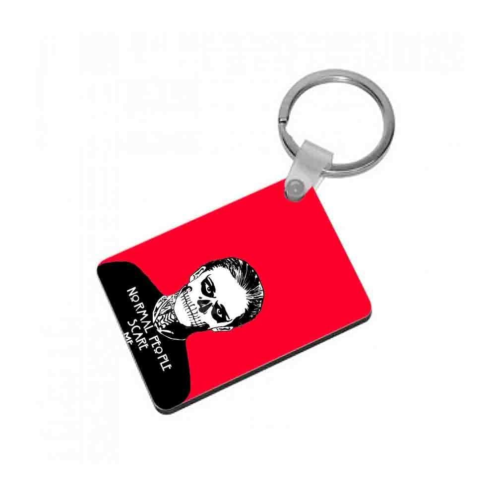 Normal People Scare Me - American Horror Story Keyring - Fun Cases