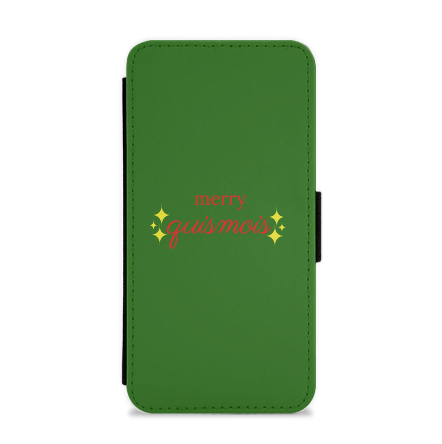 Green - Quismois Flip / Wallet Phone Case