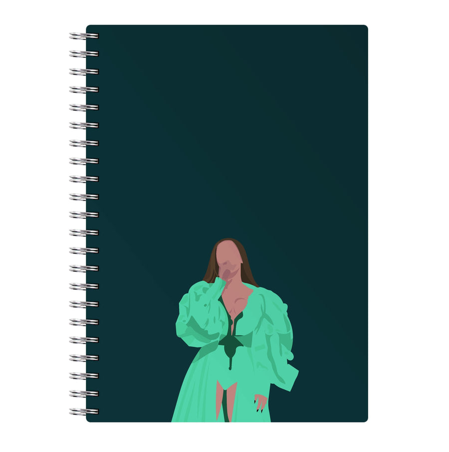 Green Dress - Beyonce Notebook