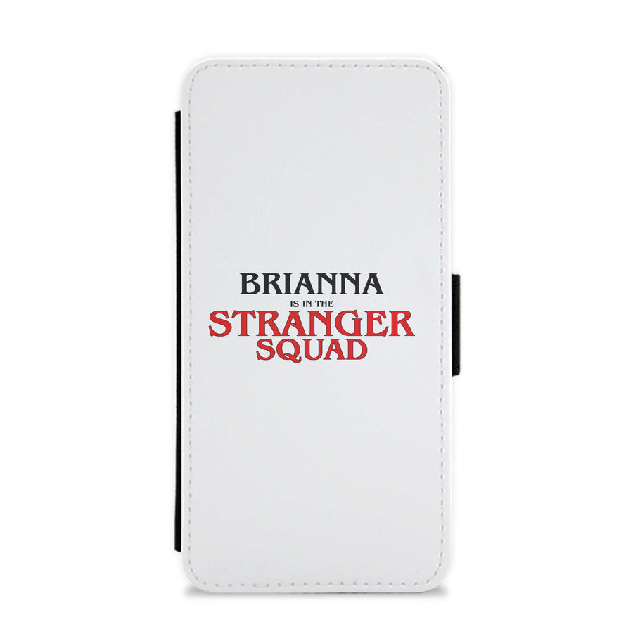 Stranger Squad - Personalised Stranger Things Flip / Wallet Phone Case