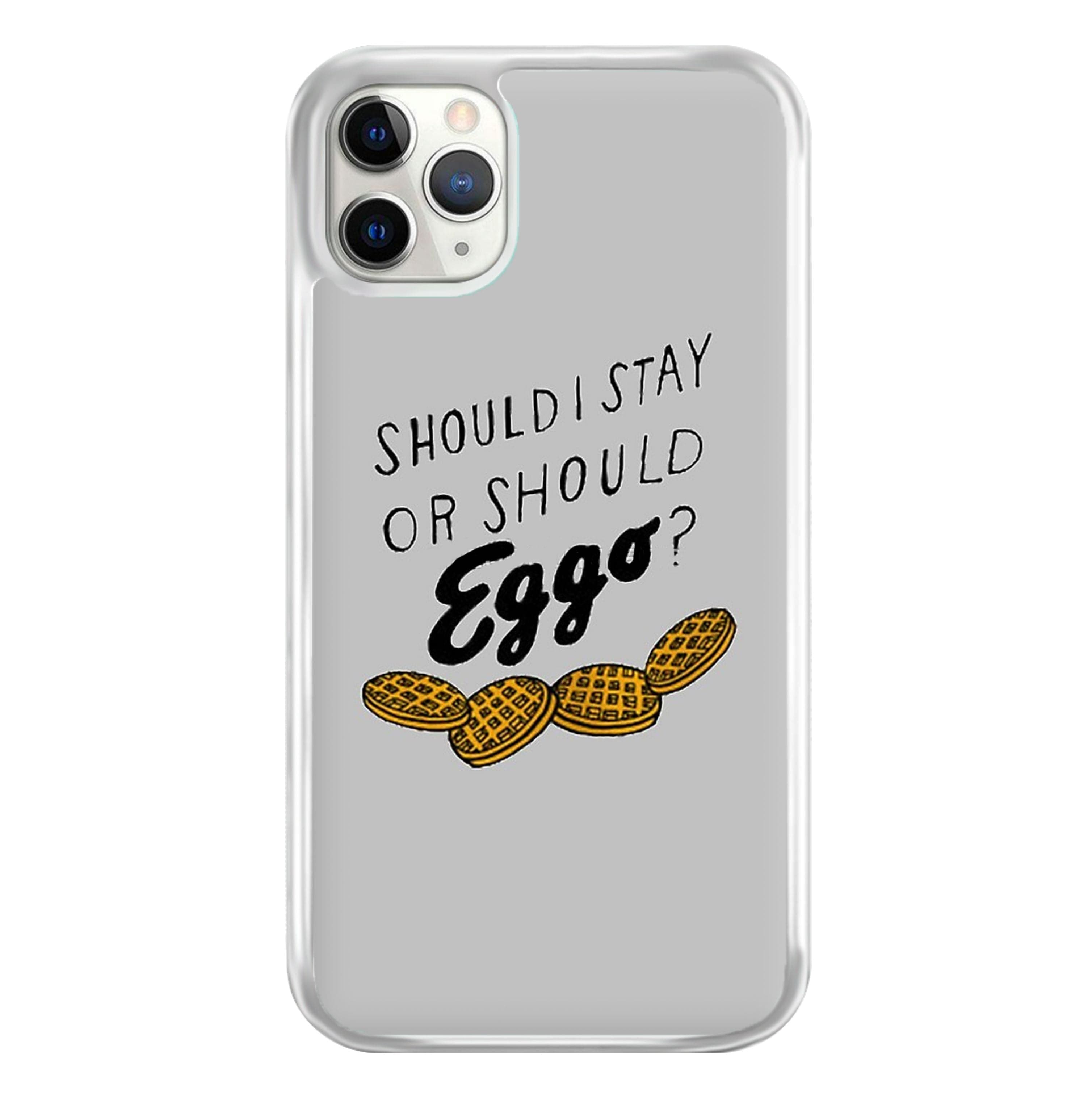 Should I Stay Or Should I Eggo Phone Case