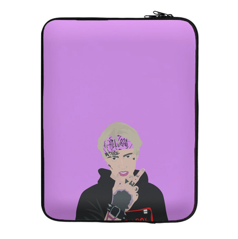 Pink Bandana - Lil Peep Laptop Sleeve