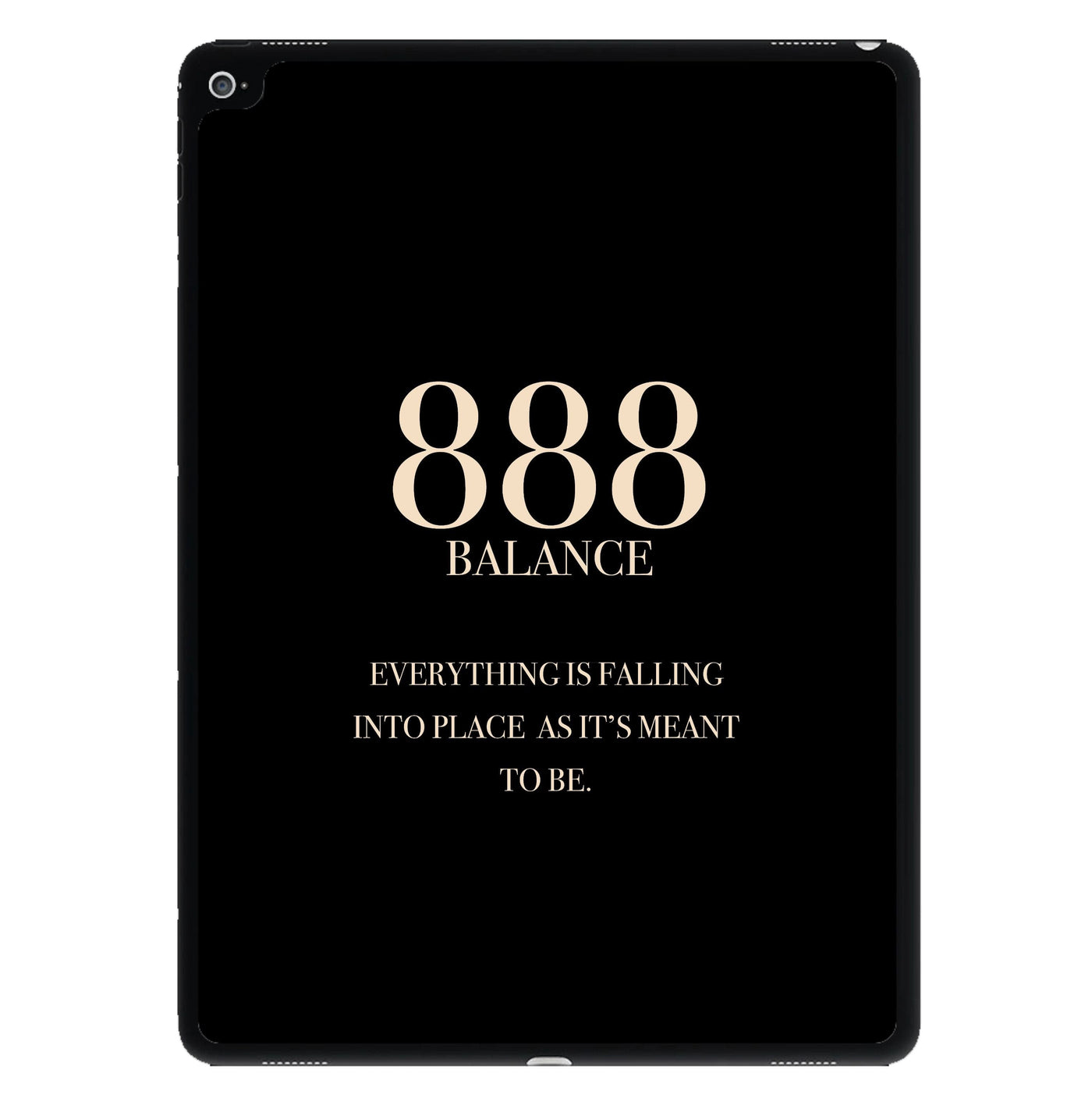 888 - Angel Numbers iPad Case