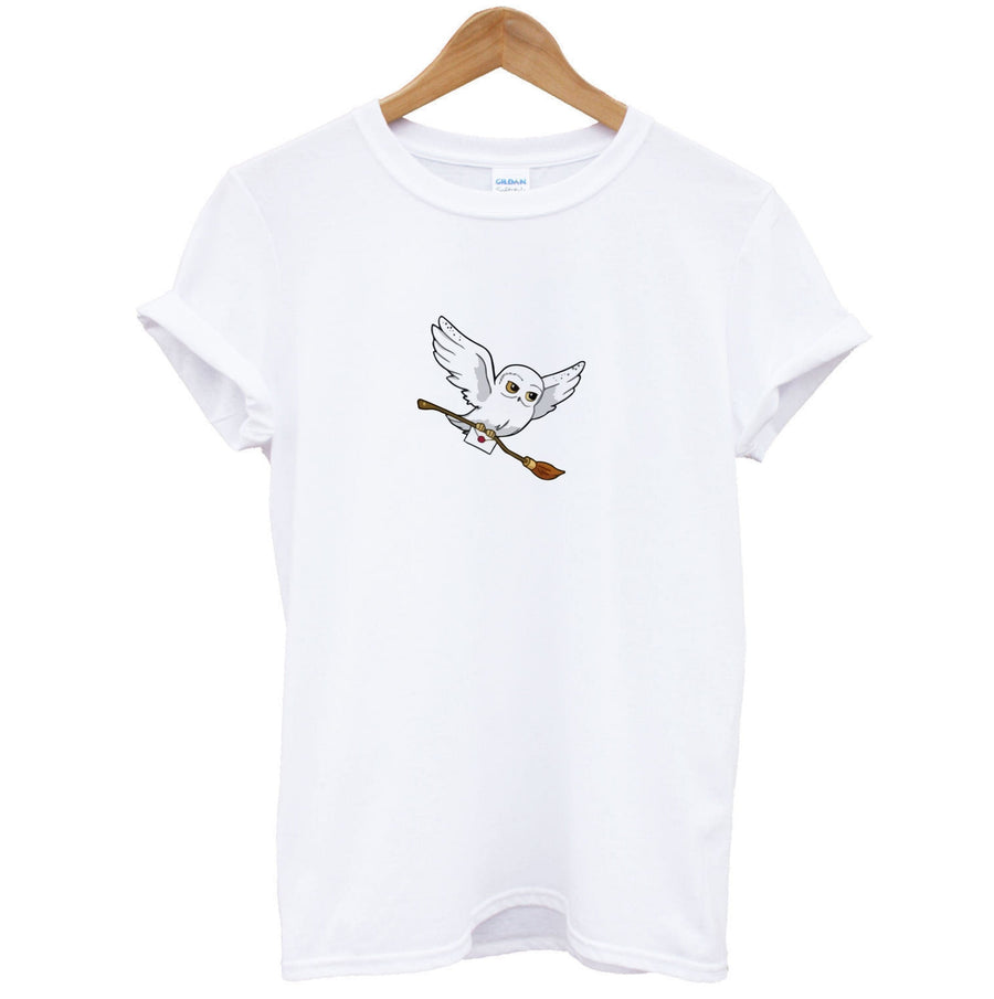 Messenger Owl Hedwig - Harry Potter T-Shirt