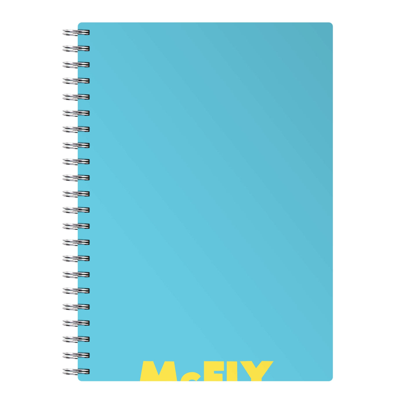 Blue And Yelllow - McFly Notebook