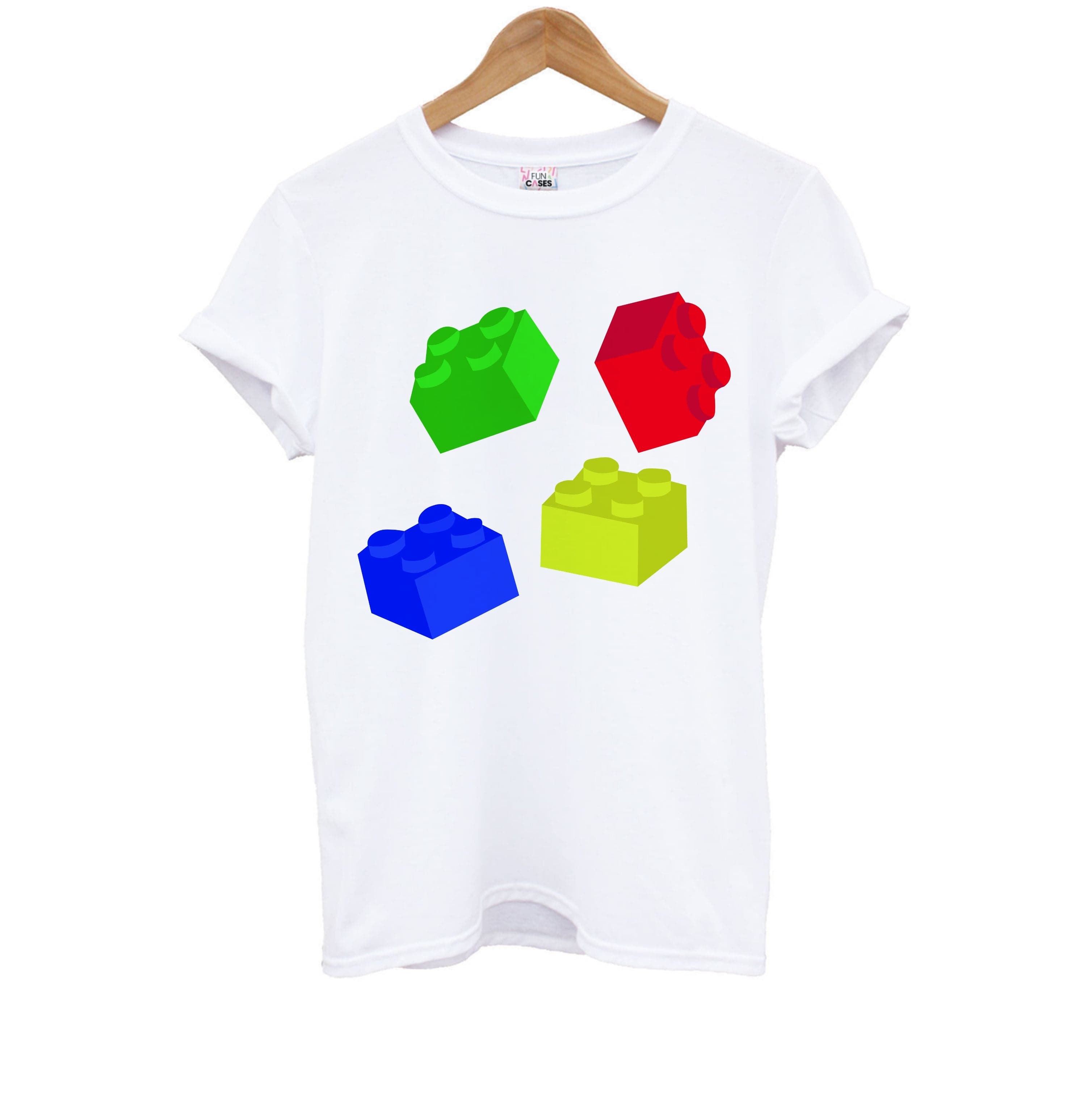 Coloured Bricks Kids T-Shirt