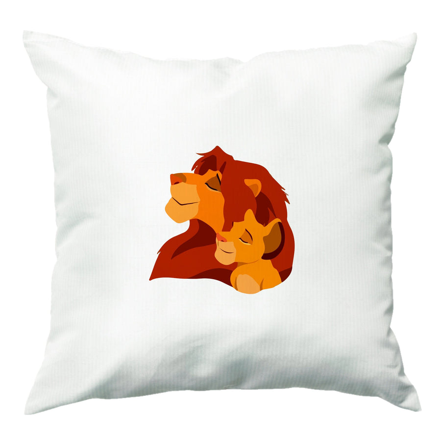 Lion King And Cub - Disney Cushion