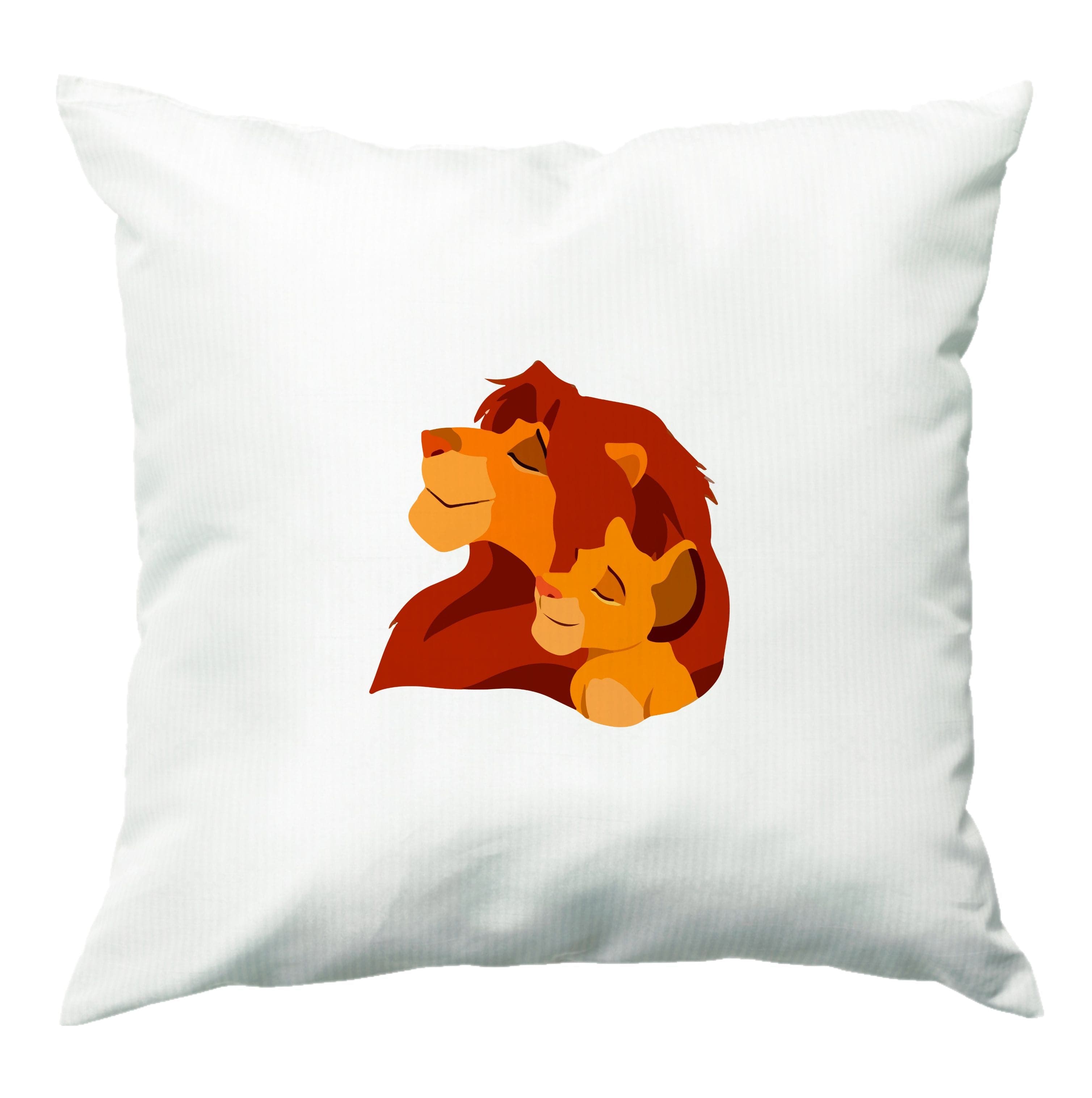 King Lion And Cub Cushion