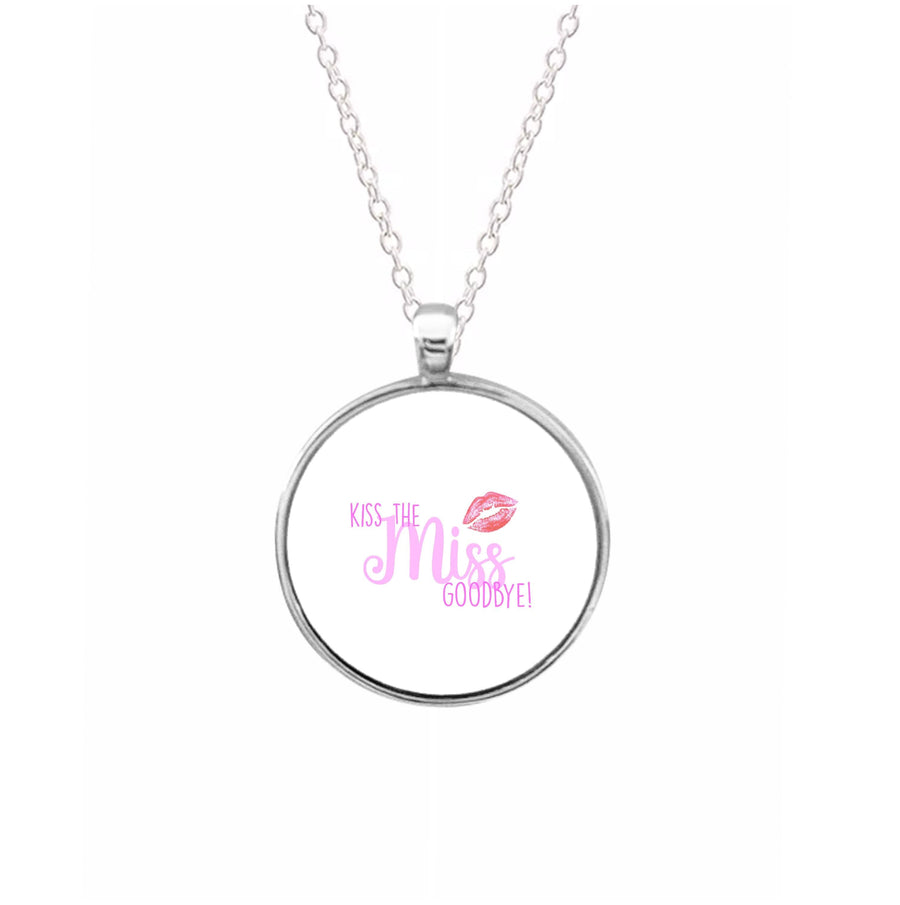 Kiss The Miss Goodbye - Bridal Necklace