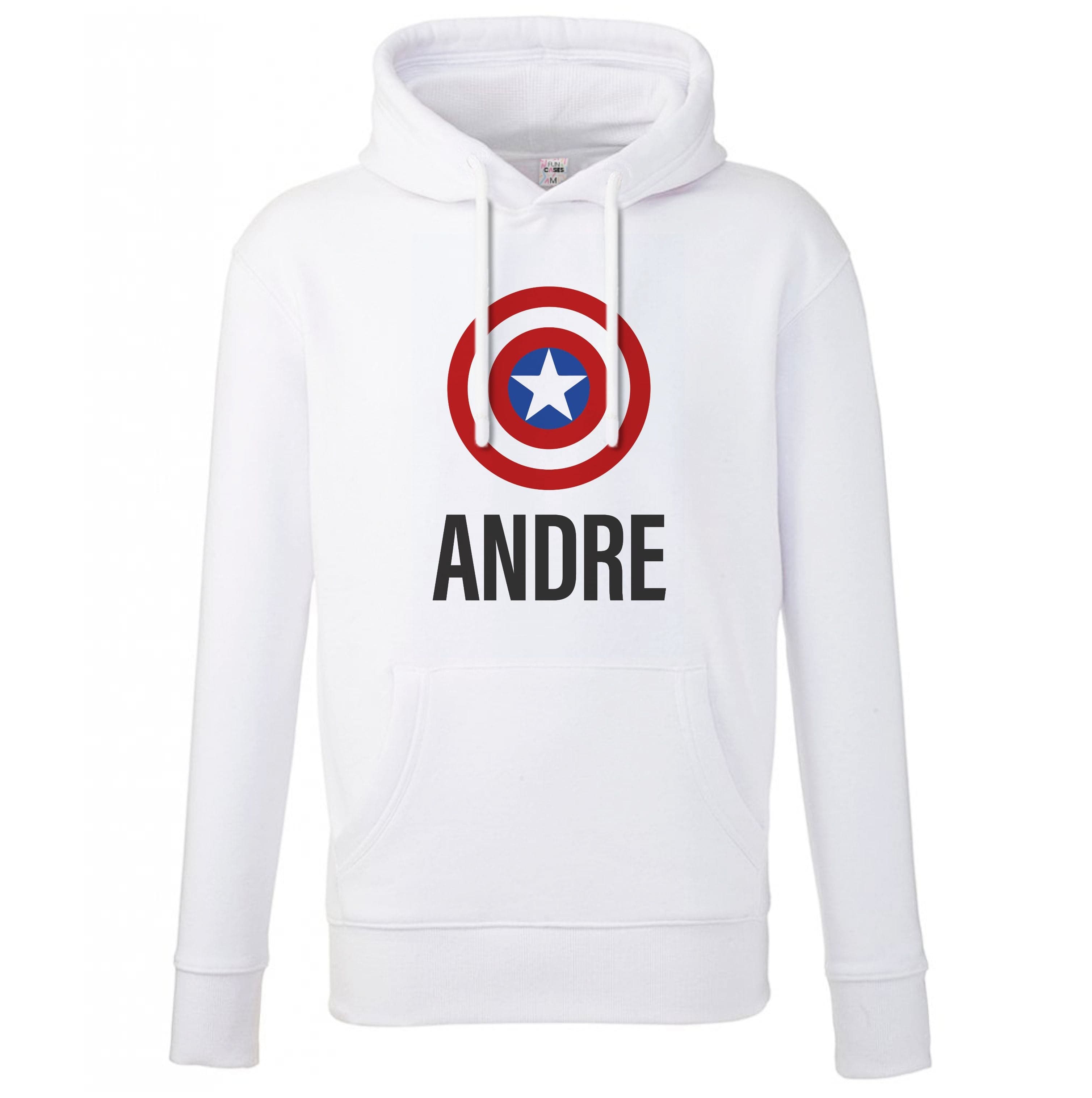 Captain America - Personalised Superhero Comic Hoodie